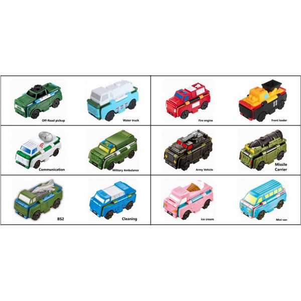 More vehicles