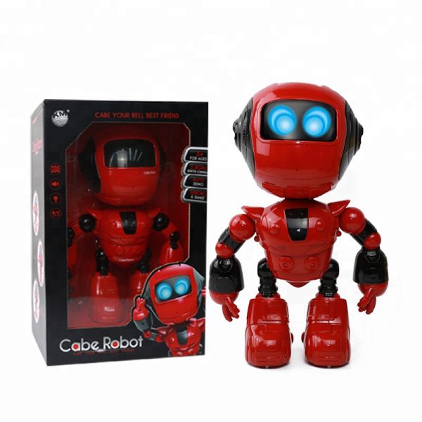 REMOTE CONTROL ROBOT 2.4 GHZ WITH SOUNDS AND LIGHT 2.4 GHZ - RED