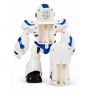 REMOTE CONTROL INFRARED ROBOT WITH LIGHT AND SOUNDS - BLUE