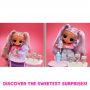 L.O.L. SURPRISE OMG NAILS STUDIO SWEET NAILS™ DOLL KITTY K CAFÉ  WITH SCRATHCED SCENTED CANLDE WITH BRACHELET