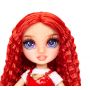 RAINBOW HIGH DOLL AND SLIME - RUBY (RED) WITH SCRATCHED SCENTED CANDLE WITH BRACELET