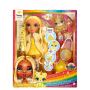 RAINBOW HIGH DOLL AND SLIME - SUNNY (YELLOW) WITH SCRATHCED SCENTED CANLDE WITH BRACHELET