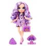 RAINBOW HIGH DOLL AND SLIME - VIOLET (PURPLE) WITH SCRATHCED SCENTED CANLDE WITH BRACHELET