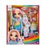 RAINBOW HIGH DOLL AND SLIME - AMAYA (RAINBOW) WITH SCRATHCED SCENTED CANLDE WITH BRACHELET